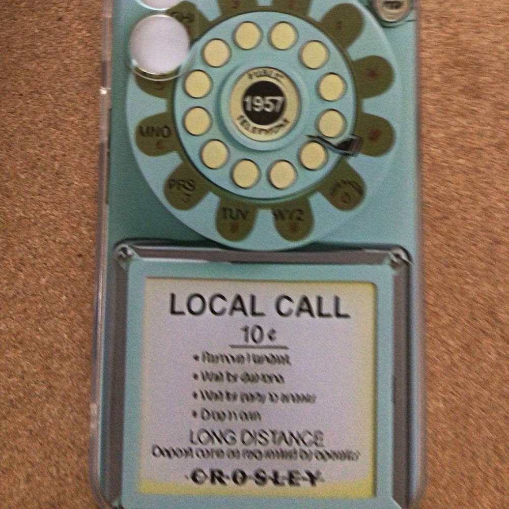 Crosley Retro Phone Case - Mint Green